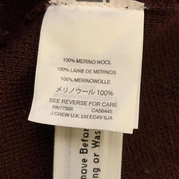 Sold - J Crew 100% Merino Wool Cardigan Sweater Blazer - Picture 12 of 13